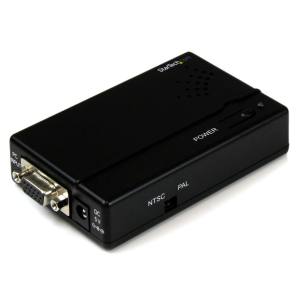 スターテックドットコム StarTech.com スターテック VGA2VID 高解像度VGA(D-Sub15ピン)-コンポジット(RCA)/S-Video端子ダウンスキャンコンバーター
