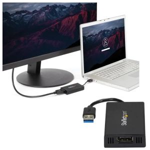 スターテックドットコム StarTech.com スターテック USB32DP4K USB 3.0接続4K対応DisplayPort外付けグラフィックアダプタ DisplayLink認定