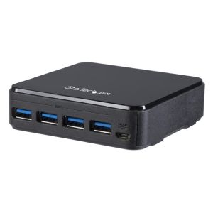 スターテックドットコム StarTech.com スターテック ZU201PW 4x4対応 USB 3.0 周辺機器共有スイッチ Mac Windows Linux対応 4対4 USB 3.0 切替器