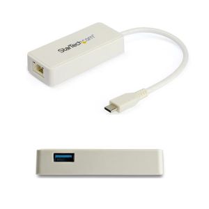 スターテックドットコム StarTech.com スターテック ZU2024J 有線LANアダプター USB Type-C-RJ45 USB 3.0 3.1 GbE USB-Aポート付き