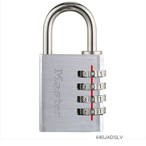 マスターロック MasterLock マスターロック 640JADSLV ナンバー可変式