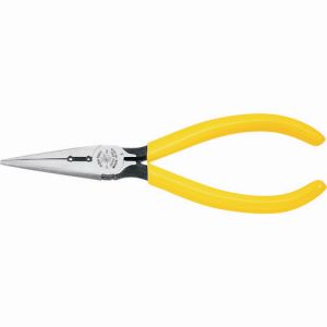 クラインツール KLEIN TOOLS KLEIN D203-6H2 ロングノーズプライヤー サイドカット 170mm 皮むき穴付 クラインツール