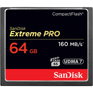 サンディスク SanDisk 海外パッケージ サンディスク CFカード 64GB SDCFXPS-064G-X46 ExtremePro コンパクトフラッシュ