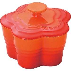 ルクルーゼ LECREUSET ルクルーゼ ラムカン フルール S フタ付 910167