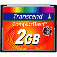 トランセンド Transcend トランセンド CF 2GB TS2GCF133 133倍速 20MB/s コンパクトフラッシュ メモリ