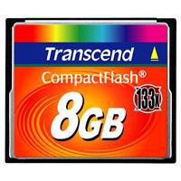 トランセンド Transcend トランセンド CF 8GB TS8GCF133 133倍速 20MB/s コンパクトフラッシュ メモリ
