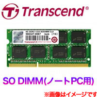 トランセンド Transcend トランセンド JM1333KSN-4G ノートPC用メモリ