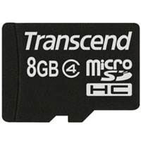 トランセンド Transcend トランセンド マイクロSDHC 8GB TS8GUSDC4 Class4 microsdカード