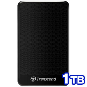トランセンド ポータブルHDD 1TB 美品