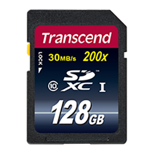 トランセンド Transcend SDXC 128GB TS128GSDXC10 Class10