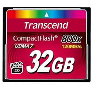トランセンド Transcend トランセンド CF 32GB TS32GCF800 コンパクトフラッシュ メモリ