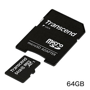 トランセンド Transcend microSDXC 64GB TS64GUSDXC10 Class10