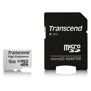 トランセンド Transcend トランセンド マイクロSDHC 16GB TS16GUSDHC10V Class10 高耐久 MLC ドラレコ向け microsdカード