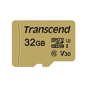 トランセンド Transcend トランセンド マイクロSDHC 32GB TS32GUSD500S Class10 UHS-I U3 Micro MLC microSD