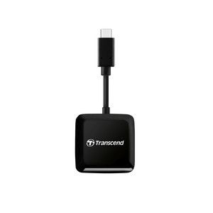 トランセンド Transcend トランセンド TS-RDC3 カードリーダー SD/microSD USB3.2 Gen 1 Black Type C
