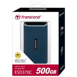 トランセンド Transcend トランセンド TS500GESD370C USB 3.1 Gen2 ポータブルSSD ESD370C 500GB