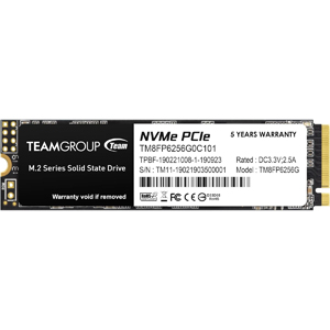 チーム Team Team TM8FP6256G0C101 Nvme Gen3x4 256GB