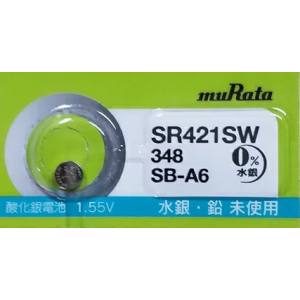 ムラタ MURATA MURATA SR421SW 348 酸化銀電池 1個 ムラタ
