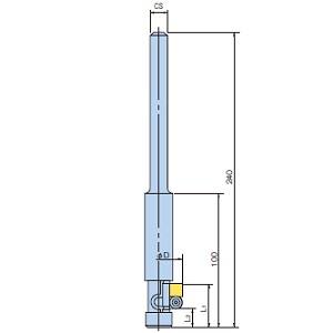 大昭和精機 BIG DAISHOWA BIG DAISHOWA 27-26-CS25 座ぐりツール 裏座