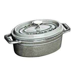 ストウブ Staub ストウブ ピコ ココット オーバル 31cm グレー 40509