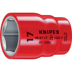 クニペックスツールズ KNIPEX KNIPEX 9847-22 絶縁1000Vソケット 1/2 22mm クニペックスツールズ