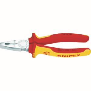 クニペックスツールズ KNIPEX KNIPEX 0306-180 絶縁ペンチ 1000V クニペックスツールズ