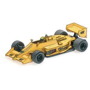 京商 kyosho 京商 540873392 MINICHAMPS 1/43 ロータス ホンダ 99T アイルトン セナ モナコGP 1987  モナコGP初優勝 ウェザリング仕様 | あきばお～ネット本店