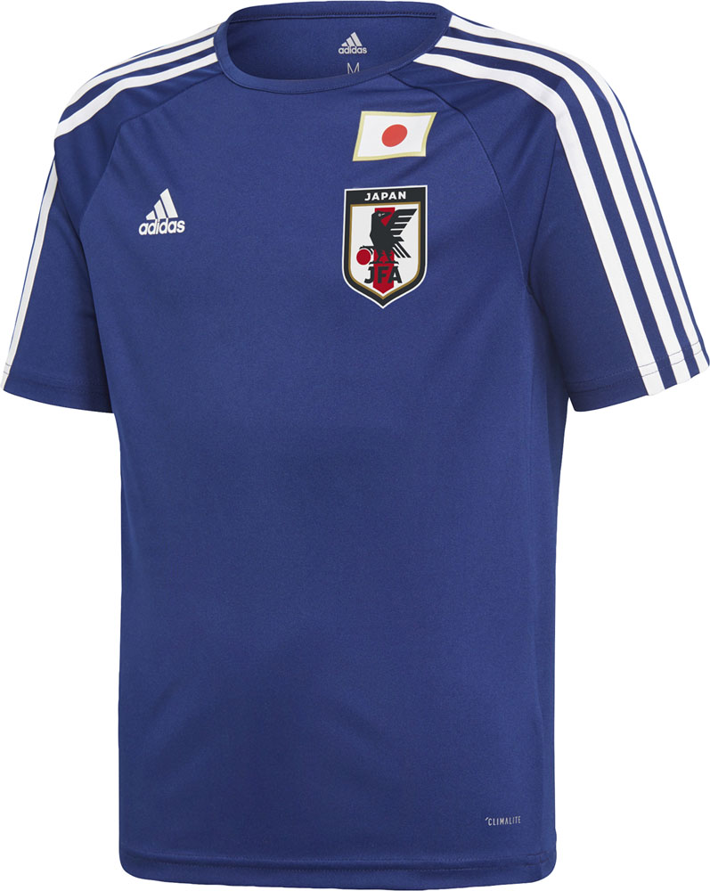 アディダス Adidas Kidsサッカー日本代表 ホームレプリカｔシャツ ナイトブルー F13 W 2018年 160cm Dtq74 Br3639 あきばお ネット本店