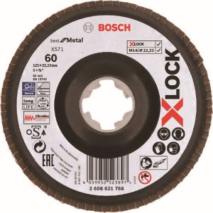 ボッシュ BOSCH ボッシュ 2608621769 X-LOCK 研磨ディスク125G80ベント