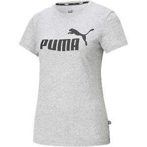 プーマ PUMA プーマ ESS ロゴ Tシャツ M ライト グレー ヘザー 588719