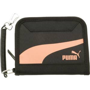 プーマ PUMA プーマ スタイル ラウンドジップ ウォレット ブラック 53958