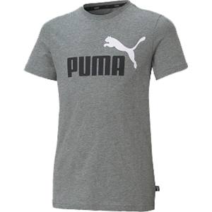 プーマ PUMA プーマ ESS+ 2カラー ロゴ Tシャツ 160 ミィディアムグレー 589115