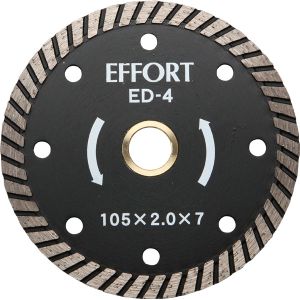 エホート エホート ED-4 ダイヤモンドカッターウェーブ 105mm カワシマ盛工