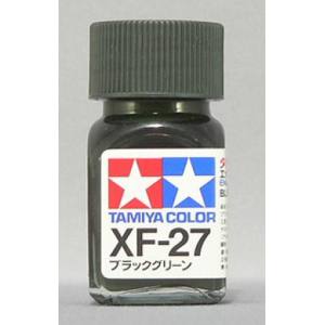 タミヤ TAMIYA タミヤ 80327 タミヤカラー エナメル XF-27 ブラックグリーン 10ml