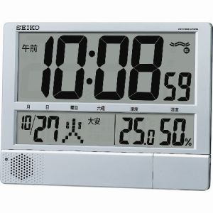 セイコー SEIKO セイコー SQ434S プログラムチャイム付き電波時計