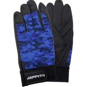 ジャッピー JAPPY ジャッピー JPF-178MB-L 作業用手袋 青迷彩 Lサイズ JAPPY