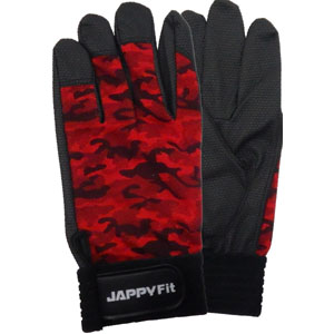 ジャッピー JAPPY ジャッピー JPF-178MR-LL 作業用手袋 赤迷彩 LLサイズ JAPPY