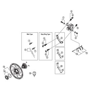 シマノ SHIMANO シマノ SHIMANO Y8B298010 ワイヤー 2本