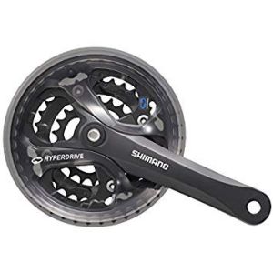 シマノ SHIMANO シマノ EFCM361E888CL FC-M361 クランク 48/38/28 175mm ガード付 ブラック SHIMANO