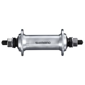 シマノ SHIMANO シマノ EHBTX500DS フロントハブ シルバー 36H ナットタイプ SHIMANO