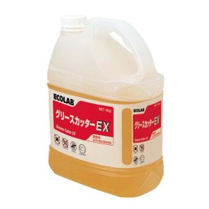 エコラボ エコラボ 業務用強度油汚れ除去剤グリースカッター EX 4kg