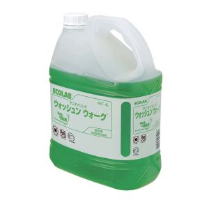 エコラボ エコラボ サニタイジングウォッシュンウォーク 床用クリーナー 4L