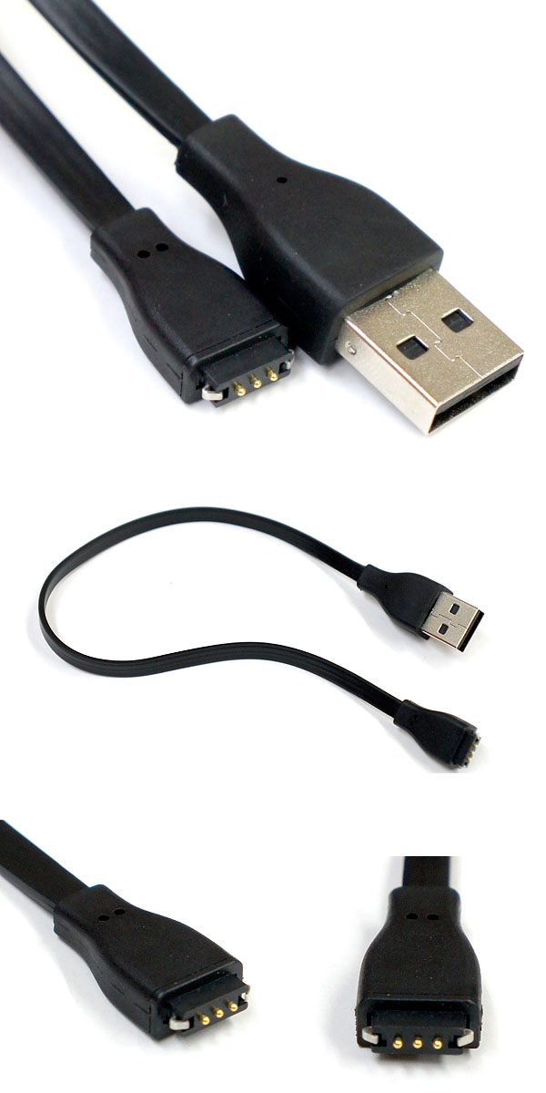  輸入特価アウトレット Fitbit Force 専用 充電アダプター＆USBケーブル