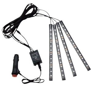 輸入特価アウトレット LEDテープライト 車内装飾LEDライト DC電源