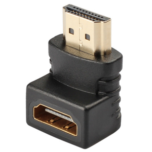 輸入特価アウトレット HDMI変換コネクター HDMIオス - HDMIメス L型　PC モニター PS4 Switch
