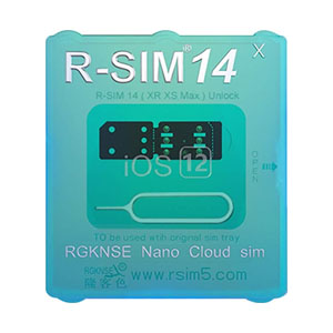 輸入特価アウトレット R-SIM 14 Softbank Docomo au対応 SIMロック解除アダプター