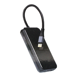 輸入特価アウトレット iPhoneマルチアダプタ カードリーダー ブラック 変換 ハブ USB HDMI