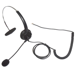 輸入特価アウトレット ハンズフリー 固定電話用 片耳ヘッドセット