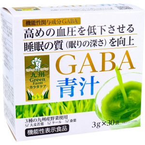 新日配薬品 新日配薬品 九州Green Farmカラダケア GABA青汁 3g×30袋入