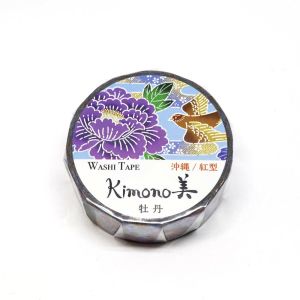 カミイソ産商 カミイソ産商 GR-1025 kimono 美沖縄紅牡丹 15x7m